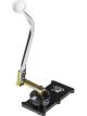 Hurst Shifter Blackjack Chrome 3/8-16 in. Chevrolet Tremec TKO 500/600
