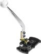 Hurst Shifter Blackjack Chrome 3/8-16 in. Ford Tremec TKO500/600 Kit