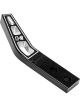 Hurst Shifter Stick Hurst Billet Aluminium 6.00 Inch Lay Back Black An