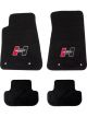 Hurst Floor Liner Hurst Front/Second Seat Carpeted Black Red/Black
