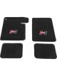 Hurst Floor Liner Hurst Front/Second Seat Carpeted Black Red/Black