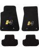 Hurst Floor Liner Hurst Front/Second Seat Carpeted Black Gold/Black