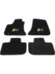 Hurst Floor Liner Hurst Front/Second Seat Carpeted Black Gold/Black