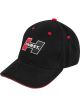 Hurst Hat with Logo Cotton Velcro Adjustable Black One Size