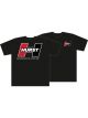 Hurst T-Shirt Short Sleeve Cotton Hurst Logo Black Men's Small
