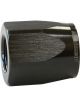 Aeroflow Alloy Taper Style Hose End Socket -4AN Black