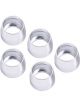 Aeroflow PTFE Hose Stainless Steel Olive Inserts -3AN, 5 Pack