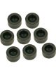 Manley Lash Caps Steel 7mm Valve Stem .085 in. Thick Set of 8