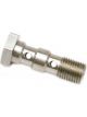 Aeroflow Stainless Steel Double Banjo Bolt 3/8 Inch -24 31mm Length