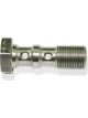 Aeroflow Stainless Steel Double Banjo Bolt M10 X 1.0mm, 38mm Length