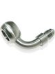 Aeroflow S/Steel 90 Degree Banjo to AN Fitting 12mm to -3AN Male