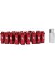 Mishimoto Aluminum Locking Lug Nuts M12 x 1.25 Red