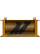 Mishimoto Universal 19 Row Oil Cooler Gold