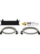 Mishimoto Universal Thermostatic 10 Row Oil Cooler Kit Black