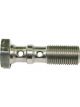 Aeroflow Stainless Steel Double Banjo Bolt 7/16 Inch -20 30mm Length