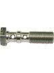 Aeroflow Stainless Steel Double Banjo Bolt 7/16 Inch -20 38.5mm Length AF318-04L