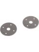 Moroso Hood Pin Scuff Plates Steel Chrome Plated 2.50in. Dia. Kit