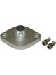 Moroso Water Neck Straight Up Billet Aluminium Clear Anodized -16 AN Out…