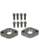 Moroso Spacer Kit Water Pump Aluminium Natural Chevrolet Big Block Pair