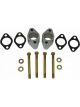 Moroso Water Pump Spacer Billet Aluminium Natural 1.562 in. Thick Chevro…
