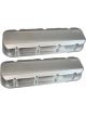 Moroso Valve Covers Stock Billet Aluminium Chrome Moroso Logo BBC Pair