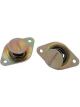 Moroso Quick Fasteners Self-Ejecting Hex D 7/16in. x.550 Gold 10pc