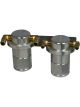 Moroso Air-Oil Separator Tank Aluminium Polished 2.125in. Dia. 4.5in. He…
