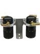 Moroso Air-Oil Separator Tank Aluminium Black Anodized 2.125in. Dia. 4.5…