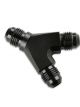 Mr Gasket Y Adapter -6 -6 -6 Black