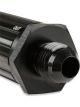 Mr Gasket Fuel Filter -6 AN 30 Micron Black Male Fuel