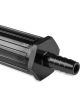 Mr Gasket Fuel Filter 3/8 in. 30 Micron Black Barb Fuel