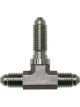 Aeroflow Stainless Steel Tee Bulkhead -3AN