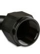 Mr Gasket Hose End Swivel 90 Degree -10 AN Aluminium Black Satin