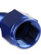 Mr Gasket Hose End Swivel 90 Degree -12 AN Aluminium Red/Blue Satin