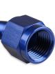 Mr Gasket Hose End Swivel 120 Degree -12 AN Aluminium Red/Blue Satin