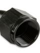 Mr Gasket Hose End Swivel 180 Degree -8 AN Aluminium Black Satin