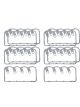 Mr Gasket Valve Cover Gaskets Ultra Seal III Sonny's 5.00 in. Bore Hemi