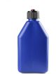 Mr Gasket Utility Jug Square 5 Gallons Plastic Blue