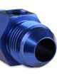 Mr Gasket Gauge Fuel Pressure -6 AN to -6 AN Male Adapter 0.125 in. NPT