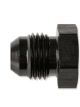 Mr Gasket Flare Plugs -4 AN Male Black Set of 2