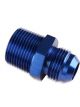 Mr Gasket Flare Fitting Straight -4 AN to 1/8 inch. NPT Male Aluminium