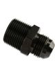 Mr Gasket Flare Fitting Straight -10 AN to 3/4 inch. NPT Male Alumin