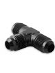 Mr Gasket Tee Fitting -6 AN -6 AN -6 AN Male Aluminium Adapter Black