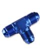 Mr Gasket Tee Fitting -10 AN -10 AN -10 AN Male Aluminium Adapter Blue