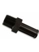 Mr Gasket Fitting Straight 1/4 in. Hose Barb to 1/8 in. NPT Male Alu
