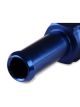 Mr Gasket Fitting 45 Degree 5/8 in. Hose Barb to 1/2 in. NPT Male Alumi