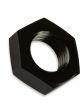 Mr Gasket Bulkhead Nuts -4 AN Male Aluminium Adapter Black Pair