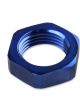 Mr Gasket Bulkhead Nuts -10 AN Male Aluminium Adapter Blue Pair