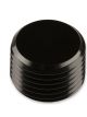 Mr Gasket Plug 3/4 in. NPT Male Aluminium Adapter Black