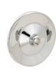 Mr Gasket Pulley Power Steering Steel Chrome 1-Groove V-Belt 5.75 in. Di